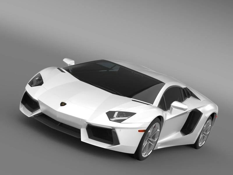 lamborghini aventador lp 700 4 us spec 3D Model .c4d .max .obj .3ds .fbx .stl .blend 