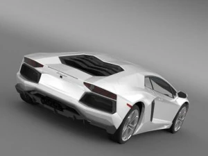 lamborghini aventador lp 700 4 us spec 3D Model