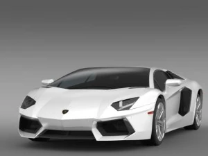 lamborghini aventador lp 700 4 us spec 3D Model