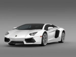 lamborghini aventador lp 700 4 us spec 3D Model