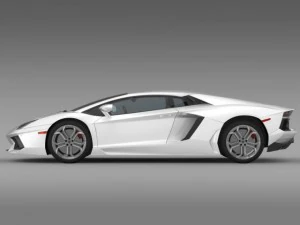 lamborghini aventador lp 700 4 us spec 3D Model