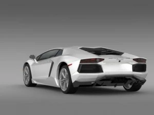 lamborghini aventador lp 700 4 us spec 3D Model