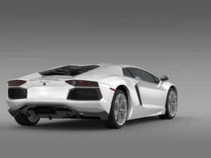 lamborghini aventador lp 700 4 us spec 3D Model