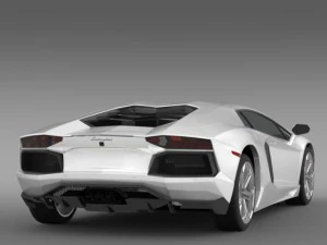 lamborghini aventador lp 700 4 us spec 3D Model