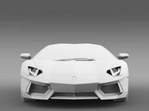 lamborghini aventador lp 700 4 us spec 3D Model