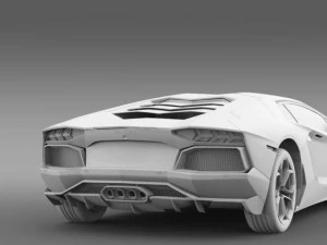 lamborghini aventador lp 700 4 us spec 3D Model