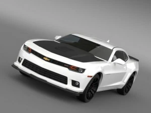 chevrolet camaro 1le 2014 Model 3D