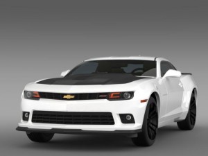 chevrolet camaro 1le 2014 3D Model