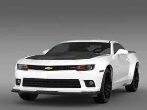 chevrolet camaro 1le 2014 3D Model