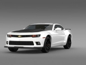 chevrolet camaro 1le 2014 3D Model