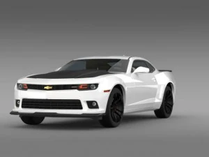 chevrolet camaro 1le 2014 3D Model
