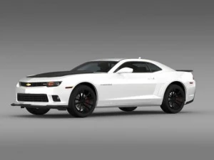 chevrolet camaro 1le 2014 3D Model