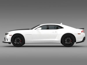 chevrolet camaro 1le 2014 3D Model
