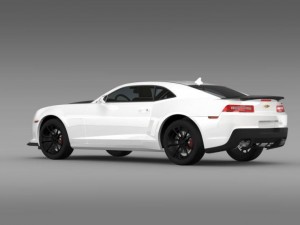 chevrolet camaro 1le 2014 3D Model