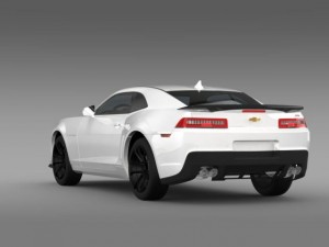 chevrolet camaro 1le 2014 3D Model