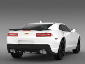 chevrolet camaro 1le 2014 3D Model