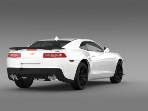 chevrolet camaro 1le 2014 3D Model