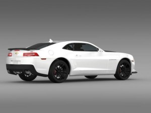 chevrolet camaro 1le 2014 3D Model