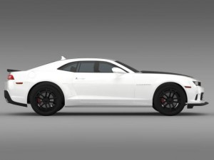 chevrolet camaro 1le 2014 3D Model
