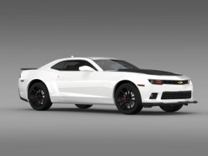 chevrolet camaro 1le 2014 3D Model
