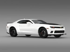 chevrolet camaro 1le 2014 3D Model
