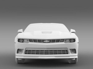 chevrolet camaro 1le 2014 3D Model