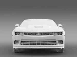 chevrolet camaro 1le 2014 3D Model