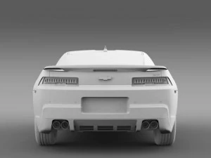 chevrolet camaro 1le 2014 3D Model