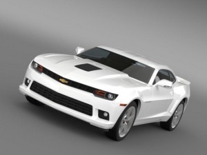 chevrolet camaro coupe eu 3D Model