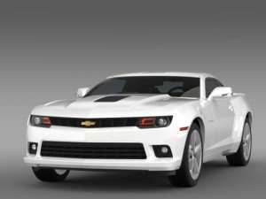 chevrolet camaro coupe eu 3D Model