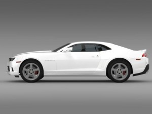 chevrolet camaro coupe eu 3D Model
