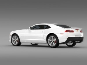 chevrolet camaro coupe eu 3D Model