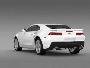 chevrolet camaro coupe eu 3D Model