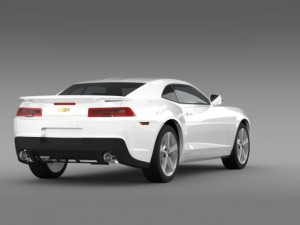 chevrolet camaro coupe eu 3D Model