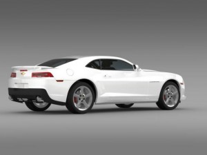 chevrolet camaro coupe eu 3D Model