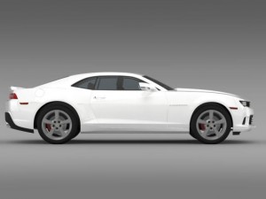chevrolet camaro coupe eu 3D Model