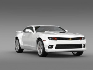 chevrolet camaro coupe eu 3D Model