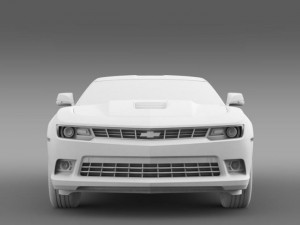chevrolet camaro coupe eu 3D Model