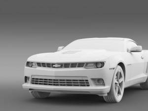 chevrolet camaro coupe eu 3D Model