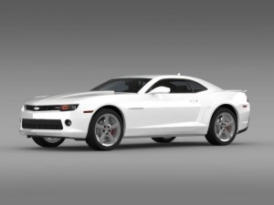 chevrolet camaro rs 2014 3D 模型