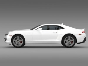 chevrolet camaro rs 2014 3D 模型