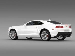 chevrolet camaro rs 2014 3D 模型
