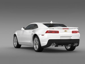 chevrolet camaro rs 2014 3D 模型