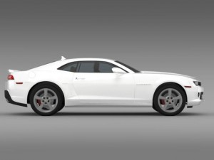 chevrolet camaro rs 2014 3D 模型