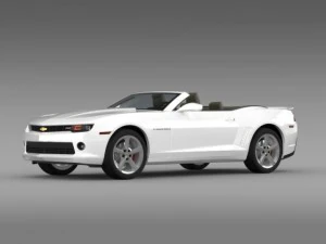 chevrolet camaro rs convertible 2014 3D Model