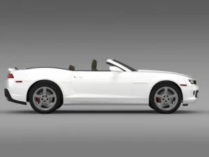 chevrolet camaro rs convertible 2014 3D Model