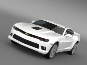 chevrolet camaro ss 2014 Modello 3D