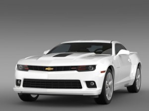 chevrolet camaro ss 2014 3D Модель