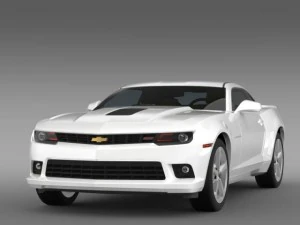 chevrolet camaro ss 2014 3D Model