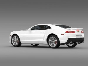 chevrolet camaro ss 2014 3D Модель